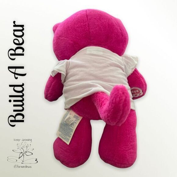 Build a Bear KABU Catlynn Pink Purring Cat with Birthday Princess Shirt - Picture 3 of 7